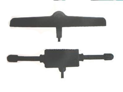Horizontal / Vertical Black Strip 900 / 1800MHZ Dual Band GSM Car Antenna Patch 2 dBi