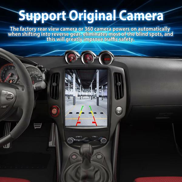 128 ГБ 2008-2018 Nissan 370Z Главное устройство Стерео Автомобильное радио Заместитель 4G