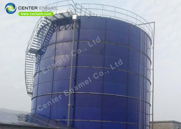 Acero revestido de vidrio Tanques de almacenamiento de agua de fuego líquido impermeable