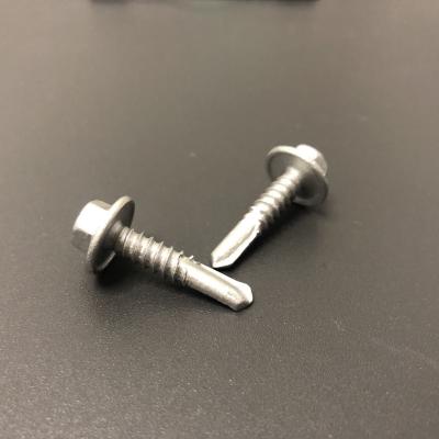 Encantar o auto que galvanizado movimentação do soquete a perfuração parafusa o aço carbono do Decking 10G 16x25mm