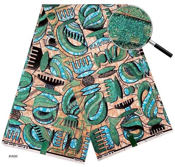 Premium Java Wax African Print Fabric with Vibrant Pattern and Durable Color Made from High-Quality Cotton