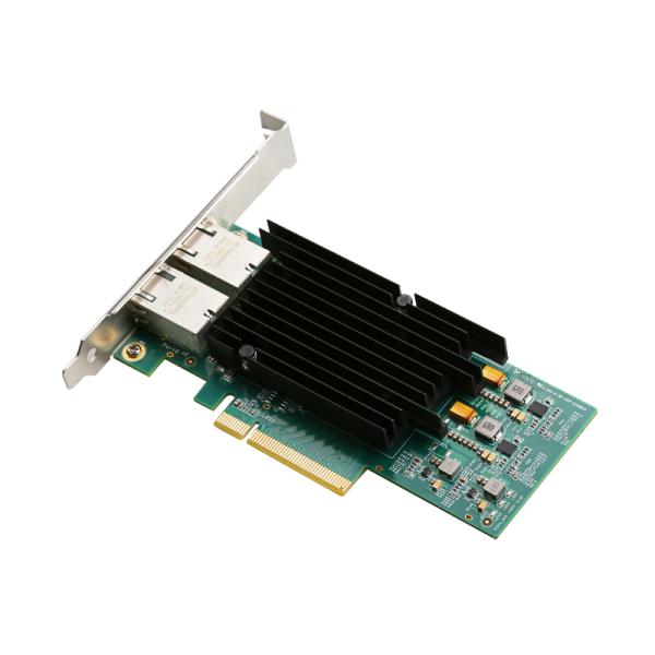 5G 1G 2 Port RJ45 Lan Card Multiple Network Speeds Sever 10Gbps Lan Card QOS