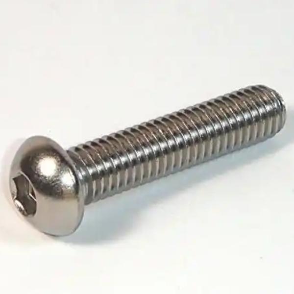 NXF ASTM UNS S31653 316LN/00Cr17Ni13Mo2N/s31653 M3-M6 Length6-30MM Stainless Steel 316LN Hex Socket Flat Round Head Screw