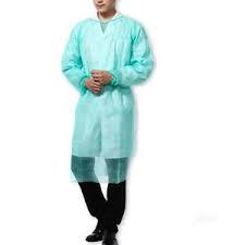 PP SMS Disposable Isolation Clothes , Disposable Protective Coverall Scrub Suit Custom Size