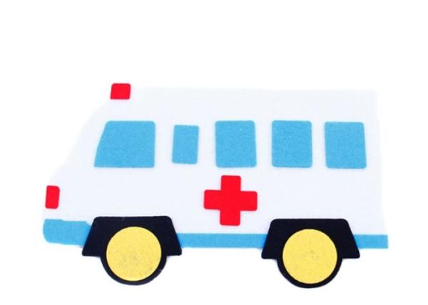 27*20cm Children'S Educational Toys Pass EN 71 Test Felt Material