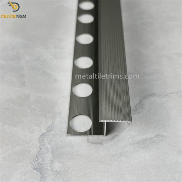 Edge Ceramic Corner Trim Decoration Aluminum Trim 13.3×34mm