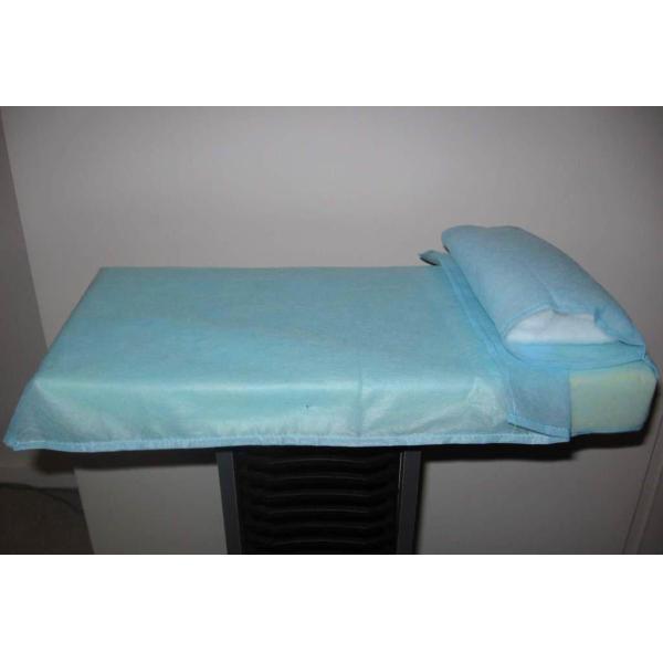 S&J 20g SMS convenient and clean bed sheet  disposable bed cover with whole  elastic baby bed cover used in hospital salon