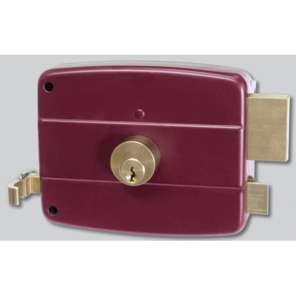 Cerradura de puerta de borde de acabado OEM Cerradura estándar de llave y placa de golpe incluida