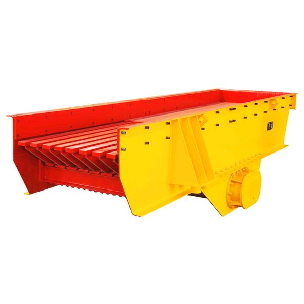 High Capacity Vibrating Feeder Machine By Electricity Corrosion Resistance