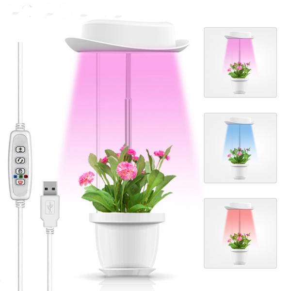 5V Dimmable 3 Hours LED Growth Lamp CE Red Led Grow Light