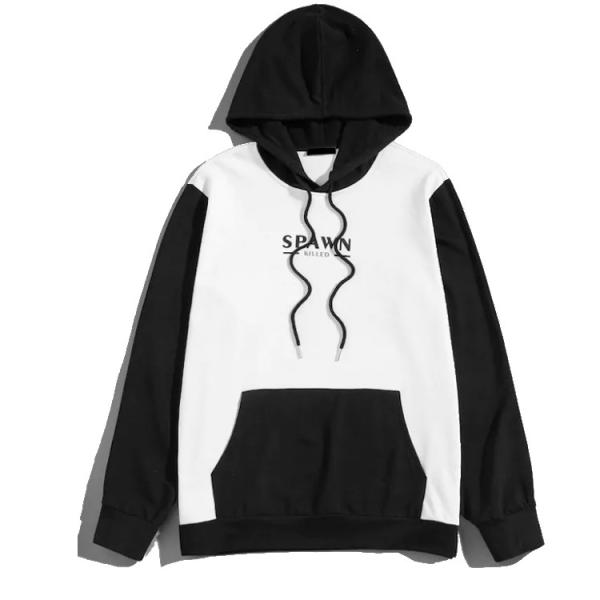 Cashmere Plus Size Pullover Sweater Hoodies Hit Color Sweater Pullover Wool Hoodie