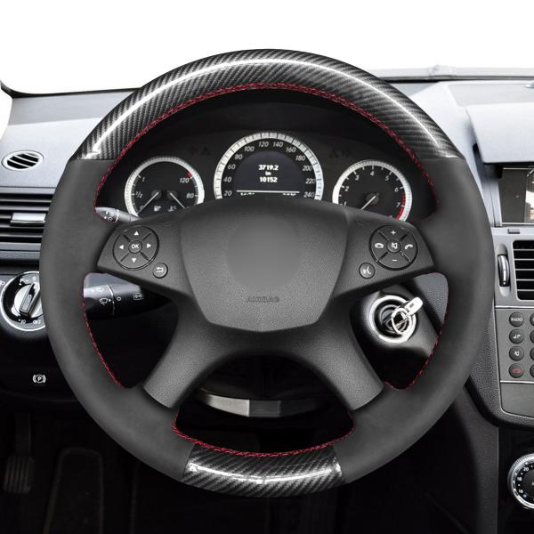 Suede 4-Spoke Wheel Cover for Mercedes-Benz W204 C-Class C280 C230 C180 C260 C200 C300