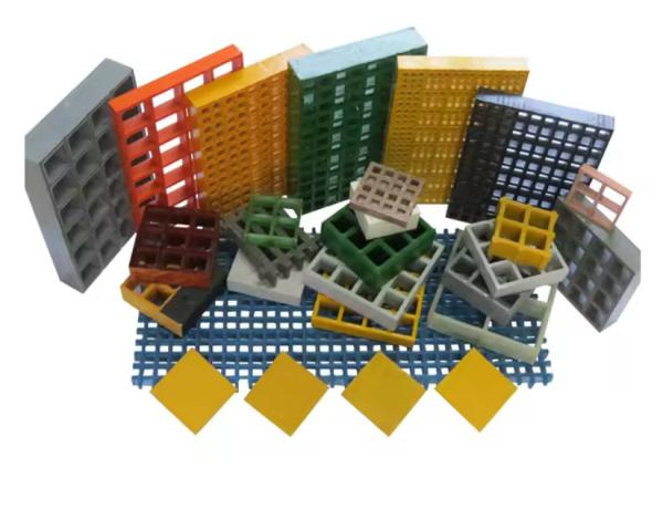 Custom Size Color Thickness Molded Fiberglass Grating FRP GRP Mesh Plastic Fiberglass Flooring