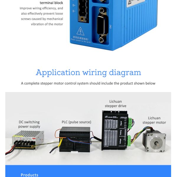 2.2N.M 2 Phase Nema23 LC57H280 +LCDA606S DC Servo Closed Loop Stepper Motor and Driver Kit for Cnc