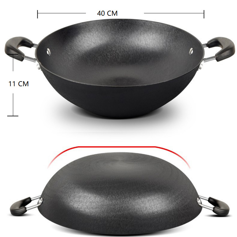 лотка вка 40/42cm дно китайского большое для легкого варя BSCI/SGS