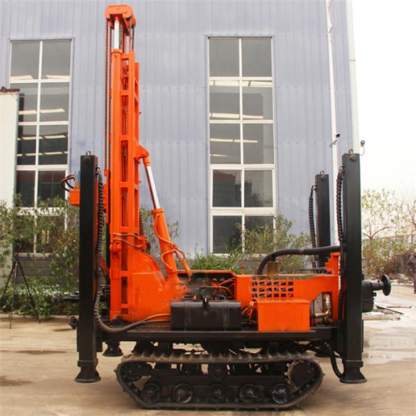 Diesel Power 260m Water Well Rock Pneumatic Drilling Rig