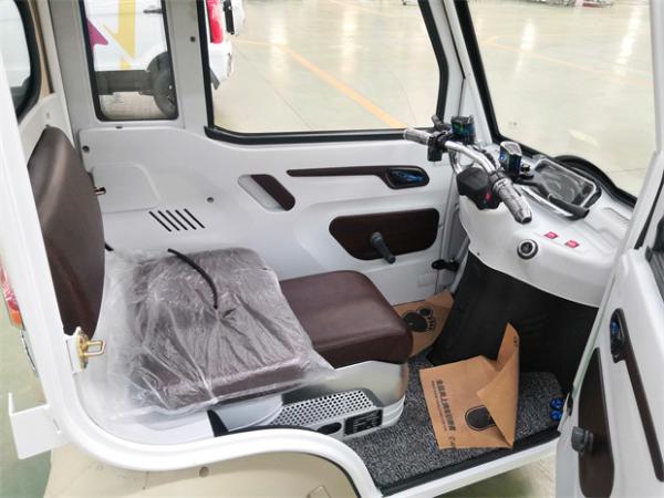 500W fechou o triciclo elétrico para a rua Trike fechado legal da roda dos adultos 3