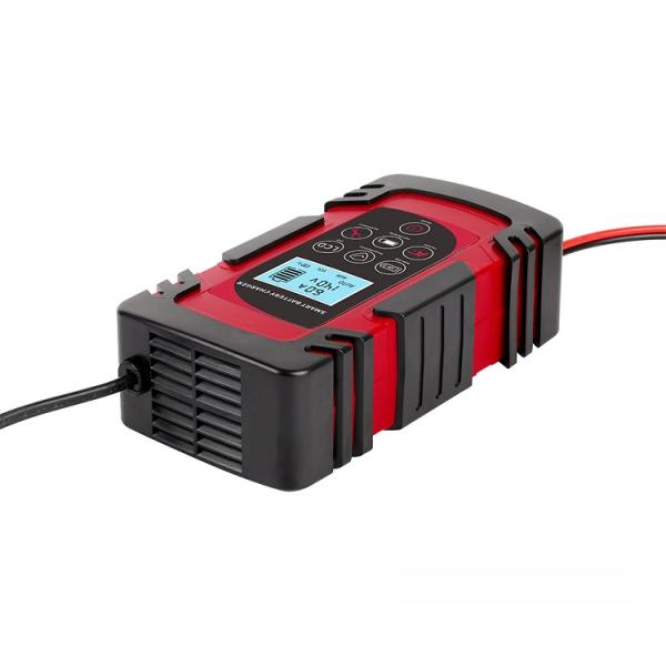 12V 24V Automatic Universal Lead Acid Car Battery Charger ABS Material