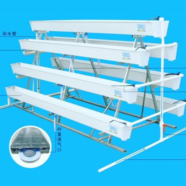 Soilless Cultivation Professional PVC Gutter for Multi-Span Agricultural Greenhouses