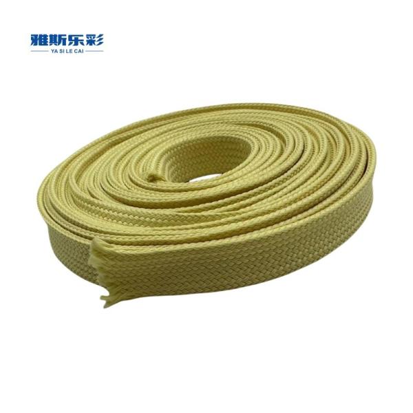 Kevlar Fiber Braided Sleeve Cut Resistant For Critical Components