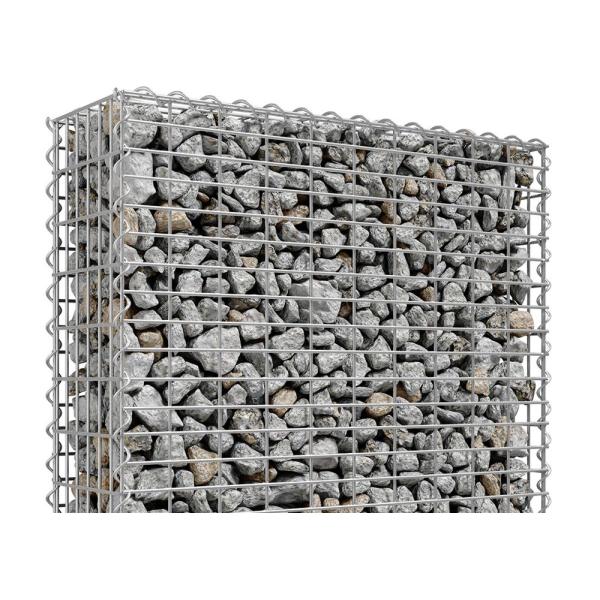 Выпушка сада квадрата сетки Gabion железной проволоки 195 80 x 80mm сваренная
