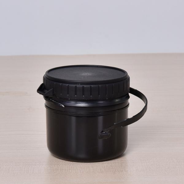 300ml 10oz HDPE Plastic Jar for Household Cooking Sauce Powder Storage Screw and Pop Cap