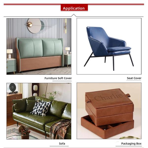 Vintage Oil Wax Leather Fabric Sofa Seat Furniture Faux Leather