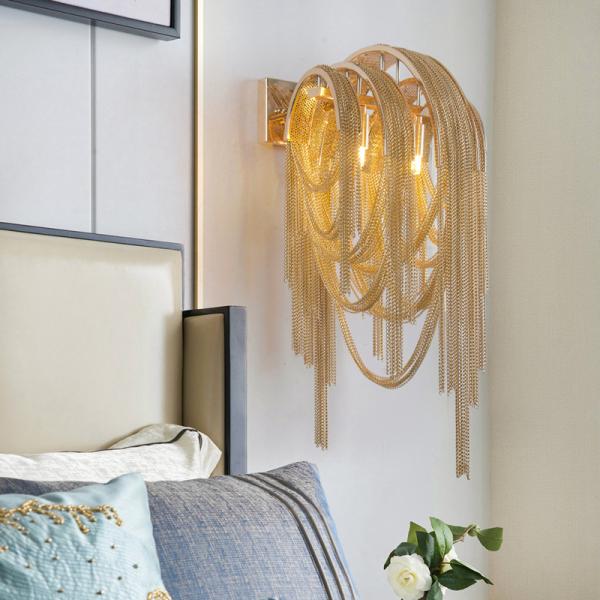 Italian Atlantis Luxury Chain Light Wall Lamps mirror light Stream sconce Wall Lights（WH-OR-68）