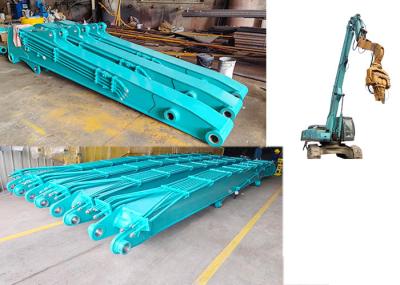 Less Vibration Excavator Pile Driving Arm For CAT HITACHI KOMATSU SANY