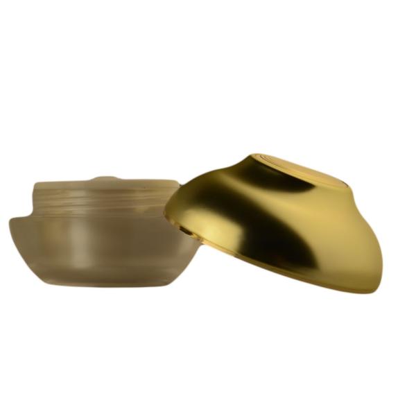 O tipo frascos cosméticos plásticos cosméticos da bacia de vidro, creme de corpo range