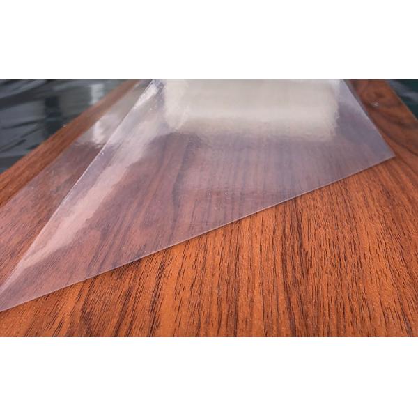 Прозрачная поверхность мебели Клейкая защитная пленка PE для полов из твердой древесины