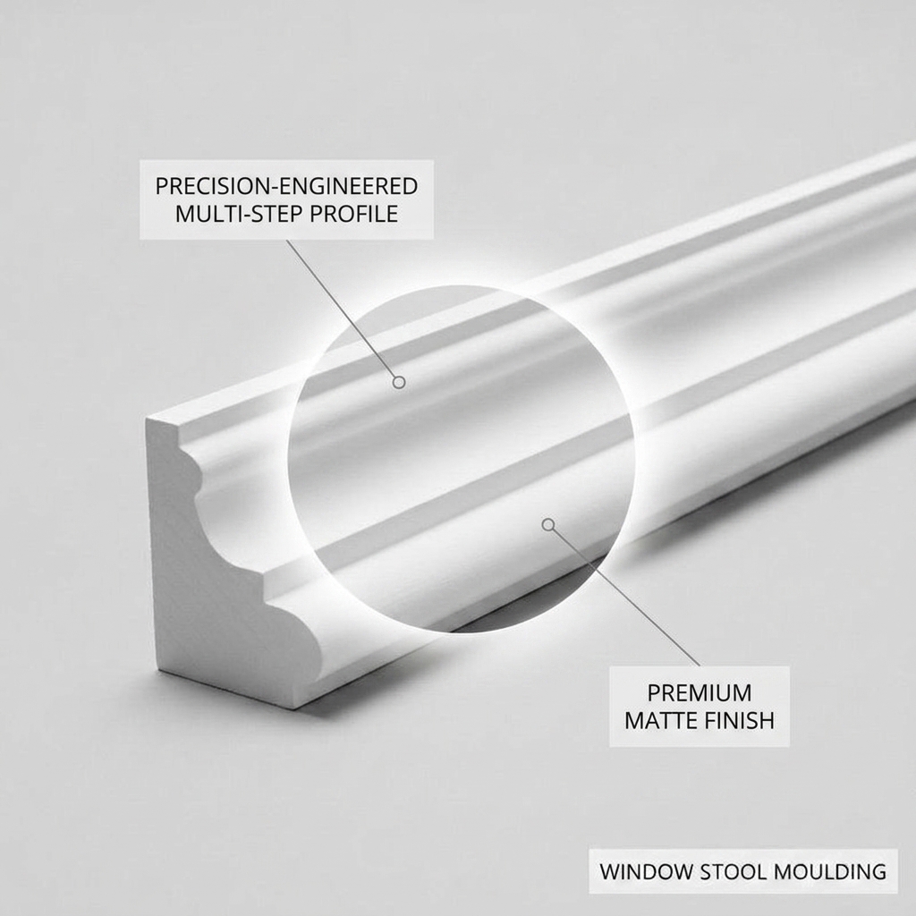 Eco-friendly Wainscot Wood Moulding FSC Certified Pine Panelling Trim for Classic Interior Wall Design