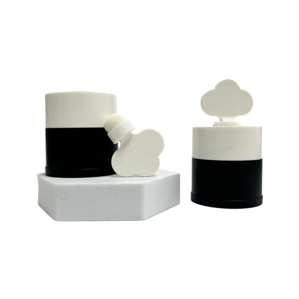 Cosmetic packaging 4g hairline powder cream hair seam repair and concealing shadow filling powder with cloud brush