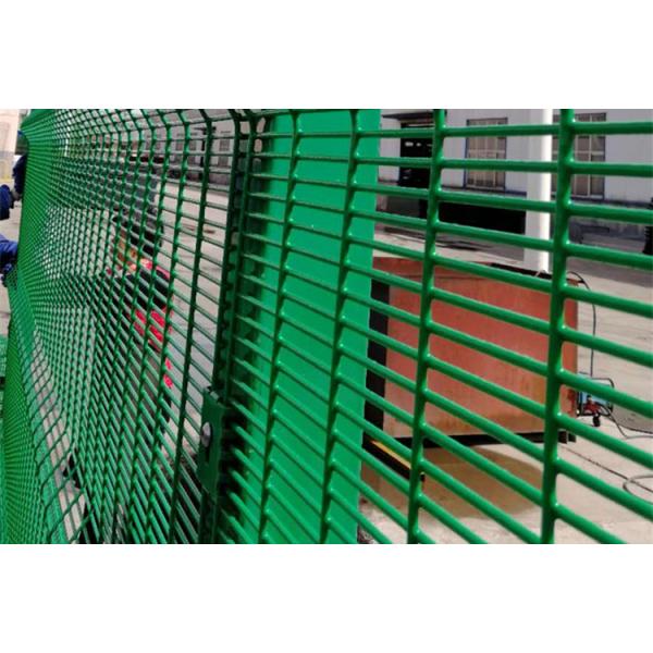 76.2x12.7mm Anti Climb Security Fence , 358 Temporary Security Fencing