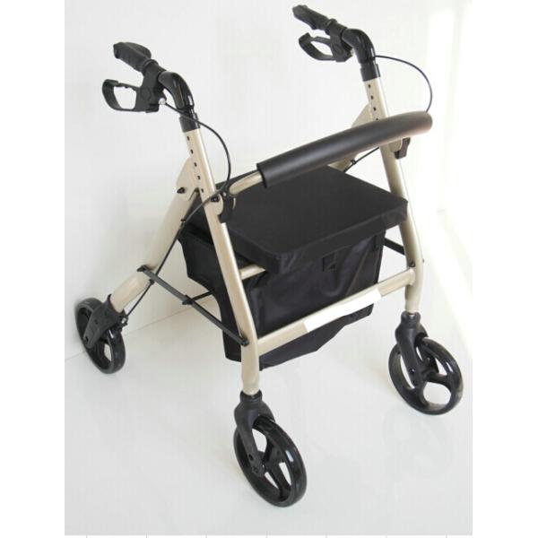 ALUMINUM ROLLATOR(LOADAGE:300POUNDS)