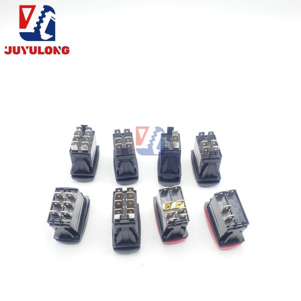 For  Excavator Work Light Warning Skip Switch 214-4701 Horn Headlight Gear Rotation Construction Machinery Parts