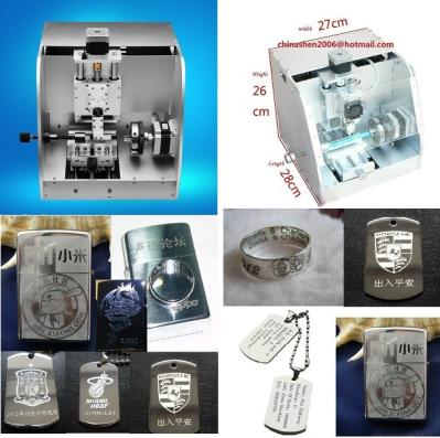 110V/220V like roland hot sales china supplier dog tag engraving machine
