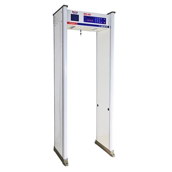 6.0 Large Screen LED Door Frame Metal Detector 8 Zones With 0 - 99 Sensitivity