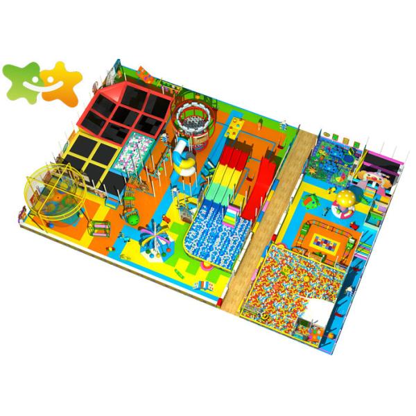 Ball Pool Commercial Children'S Indoor Play Equipment 560m² Adventure Play Zone