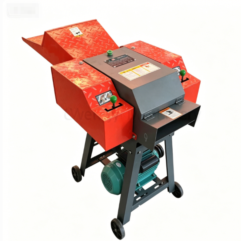 Carbon Steel Chaff Cutter Machine Wear Resistant Livestock Feed Chopper Machine