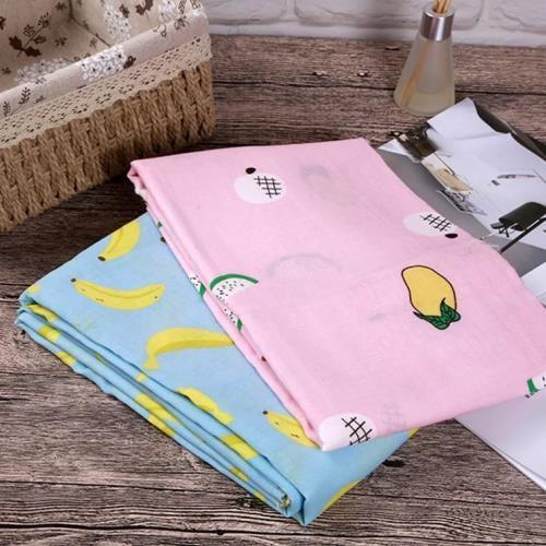 Custom Printed Cotton Gauze Fabric , Organic Cheesecloth Fabric Breathable Eco Friendly