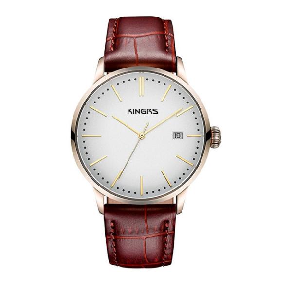 Custom Stainless Steel Watches for man / women , Mineral Glass Surface Material