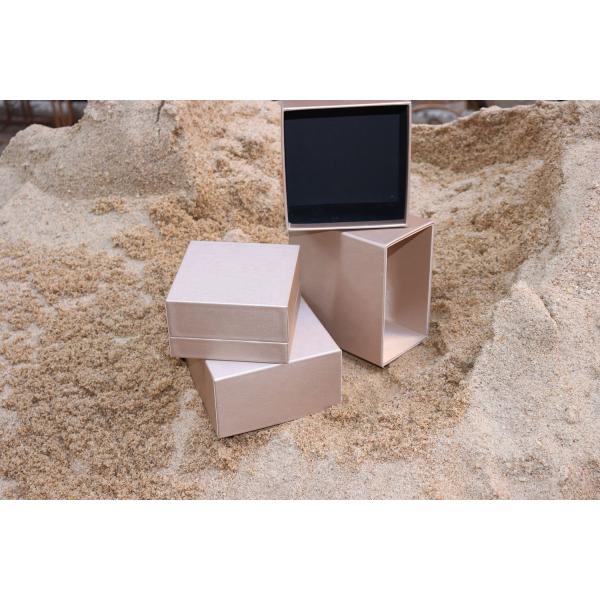 Customized Luxury PU leather Ring Box/ Bracelet Box