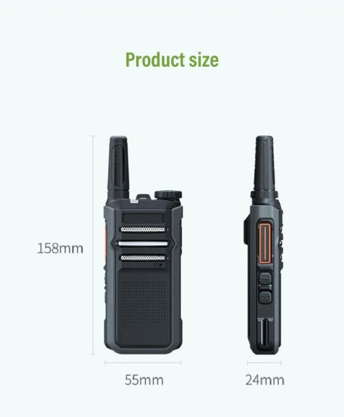 56*119.6*36.4MM Hytera Communication sans fil Terminal portatif pour une communication sans fil