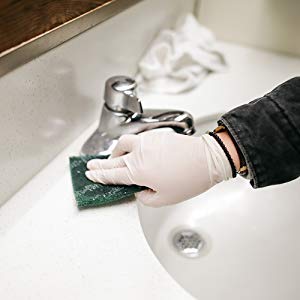 Latex Gloves Powder Free / Disposable Food Prep Cooking Gloves / Kitchen Food Service Cleaning Gloves, bagease, bagplast