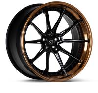 Le provocateur de Dodge 2 morceaux de l'alliage A6061 de voiture forgée de roue borde les roues en aluminium