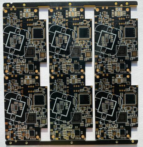 placa high-density da cor do preto do ouro do PWB Immpedance da espessura de 10layer 1.58mm