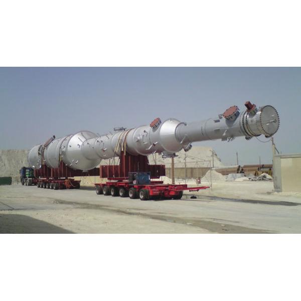 Turntable Bolster Gooseneck Modular Trailer for carrying 120 ton 200 ton tank