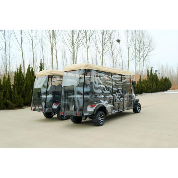 Ambulance électrique à 2 places avec brancard