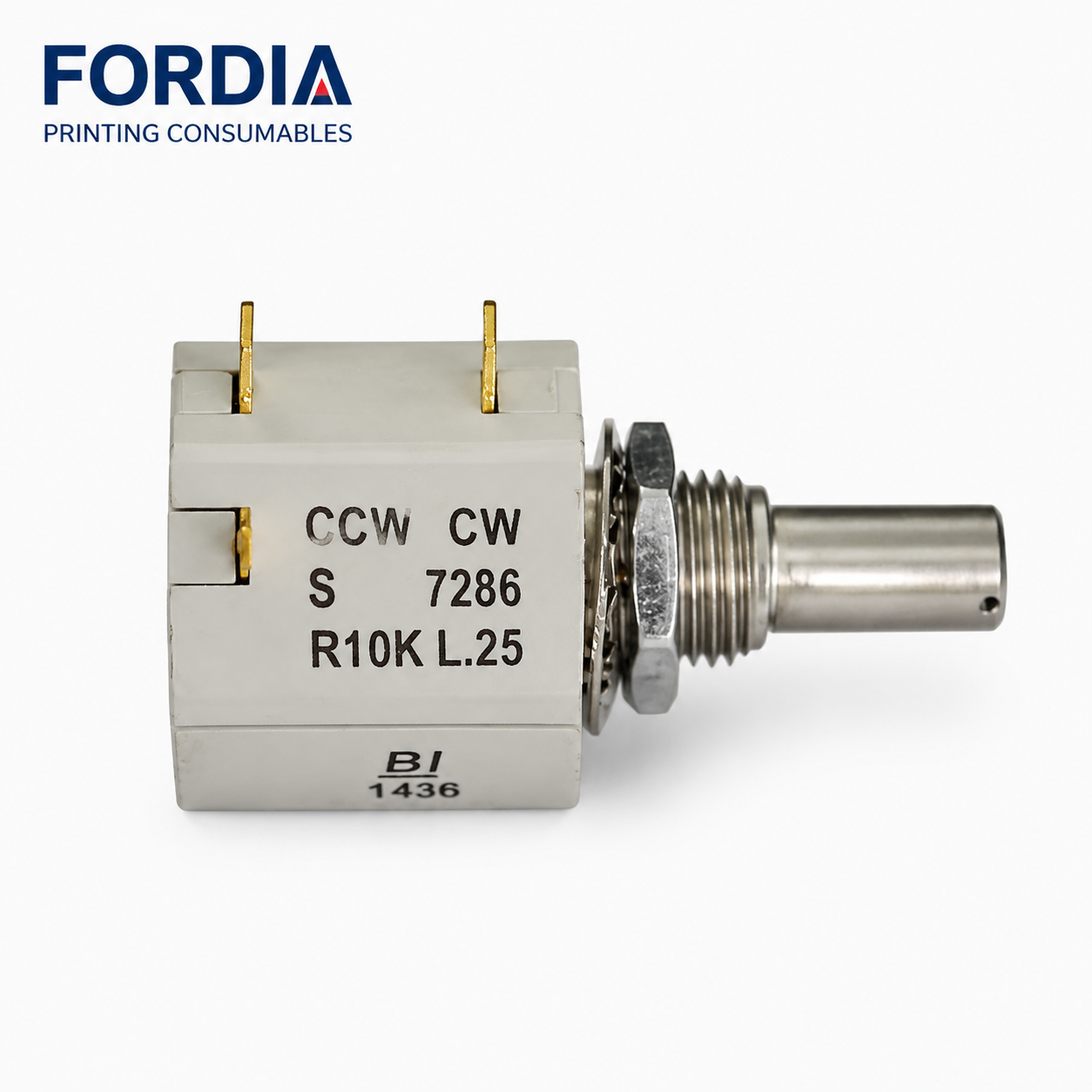 Offset Printing Machine Spare Parts 71.186.5172 10k Potentiometer With Cable